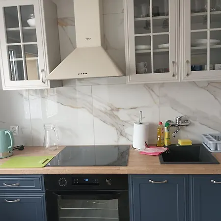 公寓 Centrum -apartament Roma Z Widokiem Na Morze,200m Od Bulwaru 格丁尼亚